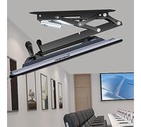 QYMYOZ Support d'écran, Support Mural pour téléviseur, Compatible avec Les téléviseurs de 32 à 70 Pouces, Support de Plafond motorisé pour téléviseur, élévateur électrique téle