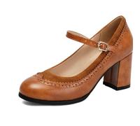 Qynthra Talons Hauts Élégants Féminins Talon Bloc Fin Bride Cheville Escarpins pour Invitée Mariage Dîner Soirée Semelle Caoutchouc,Jaune,37 EU