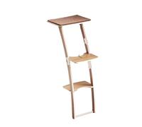 QYNZFAWO Compatible avec Les grattoirs en Bois for Chats, Cadre d'escalade, Jouets, Grande échelle, Toboggan, griffoir, Tour for Chat, Plate-Forme de Saut avec Ventouse(Slide Style)