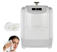 QYOEGSQ Chauffe-Serviettes Automatique,Distributeur de Serviettes Chaudes for Le Visage avec Fonction Double Usage Chaud/Froid,température et Vitesse constantes de 50 à 60°C,25 pièces/Min(B)
