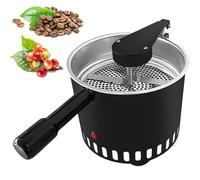 QYOEGSQ Refroidisseur électrique Rotatif de Grains de café, Plateau de Refroidissement de Grains de café à Agitation Automatique de 500 g avec Maille en Acier Inoxydable(40 Mesh Screen)