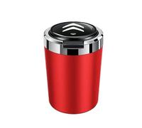 QYPLKJHG Cendrier de Voiture pour Citroen C4 SpaceTourer 2018-2023, Cendrier de Cigarette avec Couvercle Portable sans Fumée Cendrier à Cigare Porte-Cendres Voyage Auto-Extinguible Cendrier,F