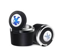 QYPLKJHG Cendrier de Voiture pour Peugeot 308 2013-2017, Cendrier de Cigarette avec Couvercle Portable sans Fumée Cendrier à Cigare Porte-Cendres Voyage Auto-Extinguible Cendrier,M-B