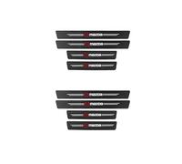 QYPLKJHG Protection Seuil de Porte de Voiture pour Mazda Kai, Voiture Plaques Seuil Porte Autocollant en Cuir de Fibre de Carbone Plinthes pour Auto,8pcs
