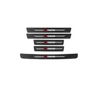 QYPLKJHG Protection Seuil de Porte de Voiture pour Mazda Kai, Voiture Plaques Seuil Porte Autocollant en Cuir de Fibre de Carbone Plinthes pour Auto,5pcs