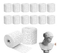 QYRDBGY Lot de 14 bandes de plâtre - 5 cm x 2,7 m - Pour travaux manuels, travaux manuels et modelage