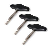 QYRDBGY Lot de 3 extracteurs de connecteurs électriques - Outil de déverrouillage - Outil de déverrouillage de voiture - Compatible avec VW Audi Porsche