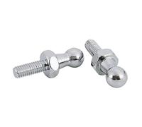 Qyrugcxs Boulon D'objectif À Billes 2X 10mm M8 pour Colonne De Gaz ÉCoutille De Bonnet À Boulon Terminée De Boule STD 002