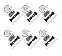 Qyrugcxs Pack de 6 Disques D'Atomisation D'Humidification USB DC 5 V, Interface Microphone, Circuit Imprimé D'Entraînement D'Atomisation pour Bricolage à