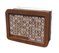 Qyrugcxs Tirelire RéTro Japonaise avec Comptoir, Tirelire en Bois pour Enfants, Budget, 1000