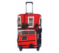 QYUHBNS London Street Housse de valise élastique, lavable, légère, tendance (S-XL), Noir , S
