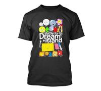 QYUIPEXE Best 2022 Battle for Dream Island T-Shirt Black S