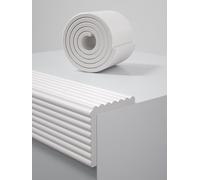 QYV Protection de bord extra large de 20 cm de large, 2 m et 1,2 cm de long, protection contre les bébés, pare-chocs de meubles de sécurité, pré-collé, rembourrage en mousse de caoutchouc souple épais
