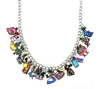 QYYZTQY Alice Wondeland Cosplay Metal Charm Gifts Girl Woman, Zinc, No Gemstone Jewelry for Girls