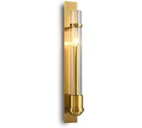 QYYZTQY Aluminium with Cylindrical Glass Shade Antique Candlestick Wall Light, Chandelier