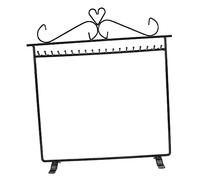 QYYZTQY Black Iron Jewelry Display Rack - Perfect Home and Shop Decor