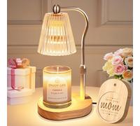 QYYZTQY, Candle Warmer Lamp with Timer Dimmer Adjustable Height,Vintage Home Decor for Scented Jar
