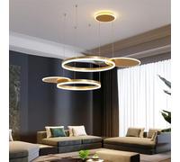 QYYZTQY Dimmable Remote Control Hanging Lamp Table Dining Room Kitchen Living, Chandelier