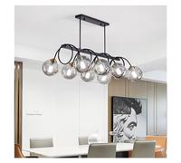 QYYZTQY Glass Lights Pendant Light Lamps Compatible with Living Room Indoor Chandelier