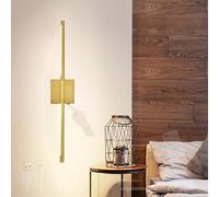 QYYZTQY Indoor Lights Remote Dimmable Lamp USB Rechargeable Rotatable 350° Wall with Touch Control for Bedroom Living Room (80cm,Copper+Black)