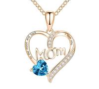 QYYZTQY Jewelry for Women Your with Our Exclusive Mom Heart Pendant Necklace: A Thoughtful Day Present