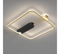 QYYZTQY Lamp Flush Mount Lights Fixture Round/Square Acrylic Ceiling Light Compatible with Living Dining Room, Chandelier