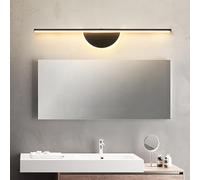 QYYZTQY Light Indoor Lamp Long Minimalist Background Decorative Wall Aluminium Acrylic for Hallway Living Room Bedroom (White-Warm Light,100cm)