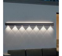 QYYZTQY Light Outdoor Up and Down Lamp Creatively Decorative IP65 Waterproof Wall Long Strip Aluminium for Balcony Garden Hallway (White Light,40cm)