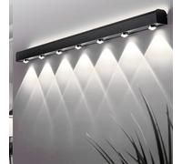 QYYZTQY Light Outdoor Up and Down Lamp Creatively Decorative IP65 Waterproof Wall Long Strip Aluminium for Balcony Garden Hallway (White Light,40cm)