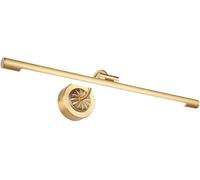 QYYZTQY Metal Makeup Light, Bathroom Mirror, Brass Lamp with Acrylic Shade Wall Fixture, Chandelier