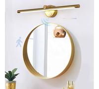 QYYZTQY Mirror Front Lamp with Motion Sensor Light Indoor 2700K/4500K/6500K Dimming Waterproof Wall for Bathroom Vanity Living Room (White,73cm)