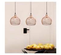 QYYZTQY Restaurant Bar Living Room Walkway Retro Rose Gold Bird Cage - Light Fixture Chandelier