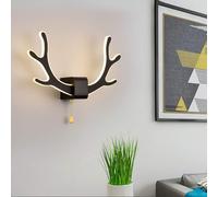 QYYZTQY Sconces, Antler Wall Light Wall-Mounted Indoor Fixture Minimalist Aisle Corridor Lamp, Chandelier