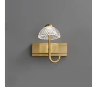 QYYZTQY Sconces, Light Brushed Brass Vanity Indoor Waterproof Wall Lights, Chandelier