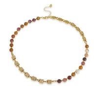 QYYZTQY Tiger Eye Gemstone Pearl Bead Women, Boho Statement Prom Gift Jewelry for Girls