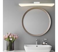QYYZTQY Vanity Light Over Mirror Lamp Indoor Bathroom Waterproof Wall Long Strip Acrylic for Makeup Bedroom Living Room (Black-Neutral Light,80cm)