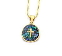 QYYZTQY Versatile Heart/Cross Pendant - Chain Link Jewelry for Women and Men