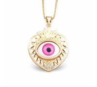 QYYZTQY Versatile Heart/Cross Pendant - Chain Link Jewelry for Women and Men