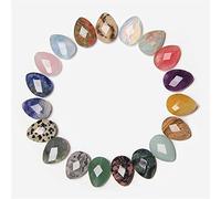 QYYZTQY Women's Faceted Stone Beads Water Drop Malachite Quartz Bracelet Earring Necklace Accessories for Jewelry AGold,9Mm jewlery