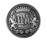 QYZXTH Oui/Non Conviction Dépend des pièces Anciennes Motif de la Couronne du Lion Pièces commémoratives - défaut