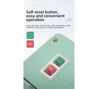 QZ610-10RF Protection de moteur de démarreur électromagnétique avec protection contre les surcharges thermiques et les défaillances de phase, 20 A, 380 V, 10 kA, pour moteurs électriques industriels