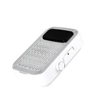 QZCX Aspirateur Ongle, Aspirateur de poussière d'ongles Rechargeable 150W, Ventilateur d'extraction, équipement de Salon de manucure, Fournitures d'outils for Professionnels(Blanc)
