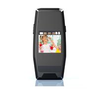 QZCX Body Camera, 1080P HD Mini caméra corporelle Portable Action Cam écran d'affichage vidéo enregistreur de Photo vocale Enregistrement en Boucle Intelligente