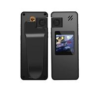 QZCX Body Camera, A32 Full 1080P HD Objectif Mini caméra numérique caméscope 130 degrés Grand Angle Vision Nocturne Petit Corps monté caméra Sport DV(with 128GB TF Card)