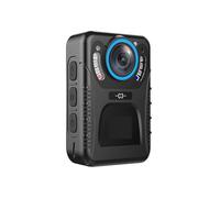 QZCX Body Camera, C3/K3 Petit Mini caméscope Portable antidéflagrant Voyant d'avertissement Corps porté caméra Grand Angle enregistreur vidéo Kamera(C3 128GB)