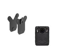 QZCX Body Camera, Caméra corporelle S204, 64 go, Vision Nocturne, 1296P, 2K HD, Enregistrement en Boucle, Batterie de 11 Heures, Agent des Forces de l'ordre(Camera and MAG Mount)