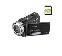 QZCX Digital Camera, Caméra vidéo 4K caméscope Complet HD V12 1080p Infrarouge Night Vision Digital Zoom Caméras Enregistreur for Les vidéos Recordage de Tournage