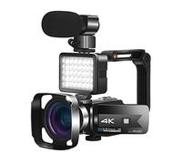 QZCX Digital Camera, Caméra vidéo caméscope 4k caméscope caméra numérique vlogging for Le Stream WiFi WiFi comteple Vision Vision Tactile Tactile Photographie(No SD Card)