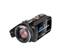 QZCX Digital Camera, Caméscope de caméra vidéo 4K 5 6MP WiFi Vlogging for Vlog RecordingScapeScape Touch Screen Vision Night Vision Digital Zoom Camera(32GB SD Card,AF2)