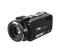 QZCX Digital Camera, Video Camera Camcorder 4k Digital Vlogging Camera AC7 10X Optical Zoom Blogger Filming Professional with Microphone(Standard)